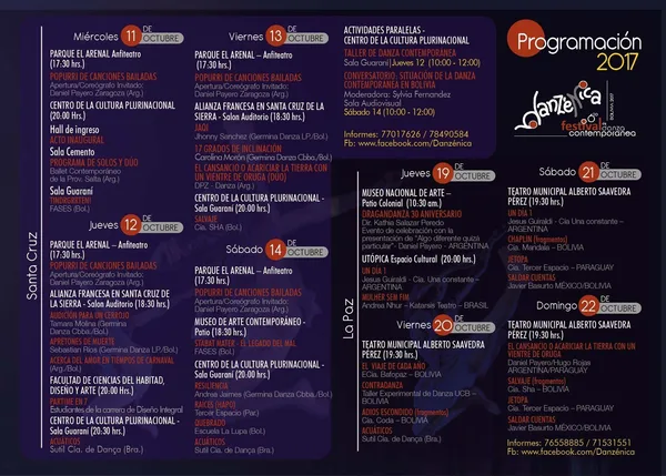 6° Festival Internacional Danzènica (2017)