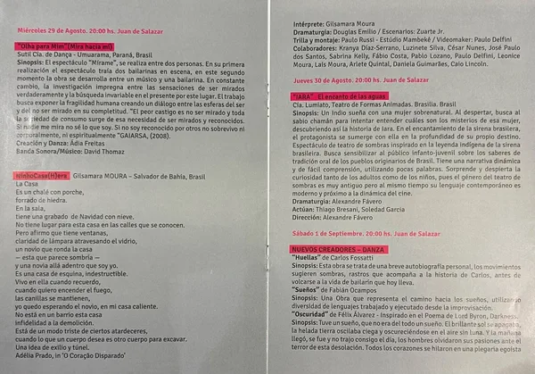 17° Festival Internacional de Artes Contemporàneas | IBERSENA (2018)