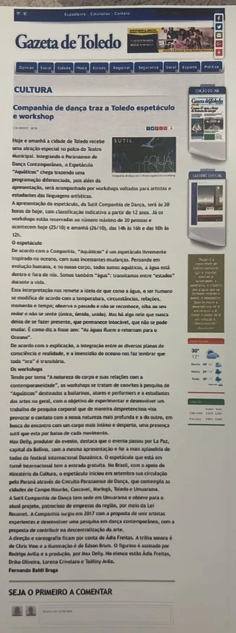 Gazeta de Toledo&nbsp;
 – 

 Toledo (PR)