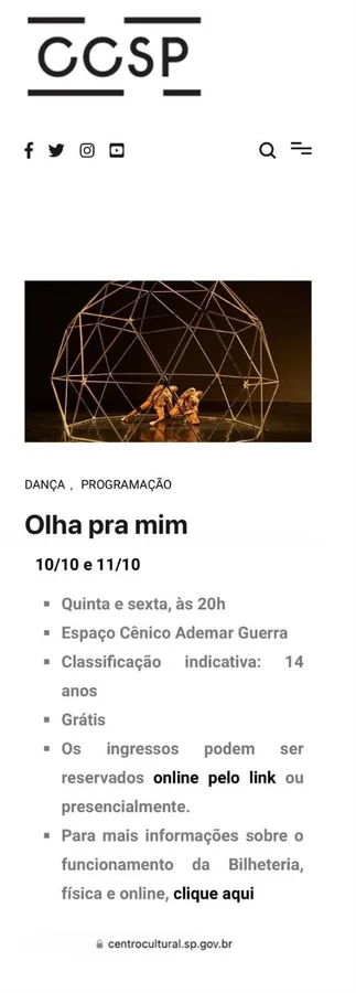Centro Cultural São Paulo&nbsp;&nbsp;– São Paulo (SP)